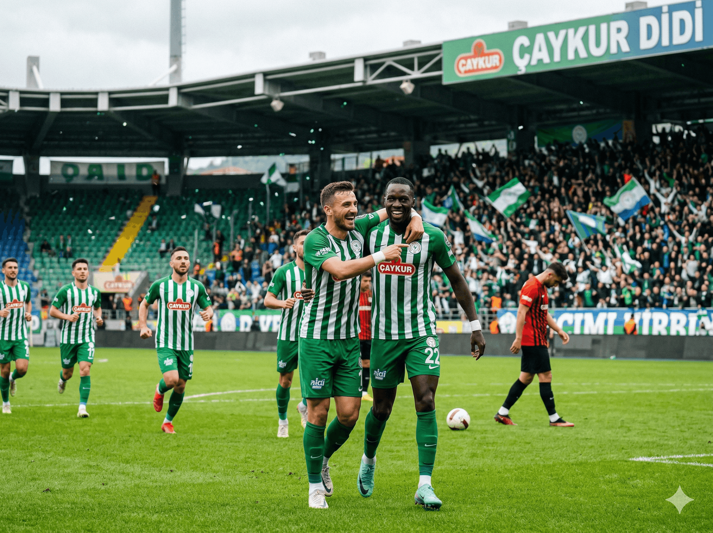Rizespor 2 Dakikada Geri Döndü! 3 Puanı Yıldızlarıyla Aldı | Rizespor - Gaziantep FK Maç Sonucu: 2-1
